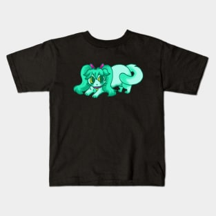 Miku cat Kids T-Shirt